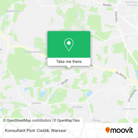 Konsultant Piotr Cieślik map