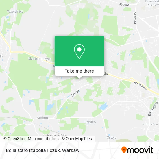 Bella Care Izabella Ilczuk map