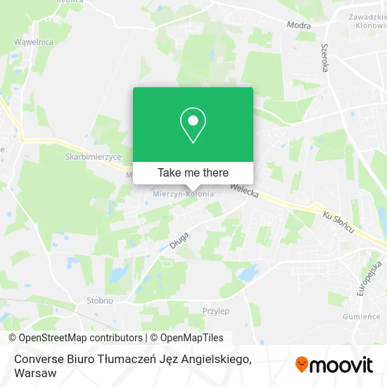 Converse Biuro Tłumaczeń Jęz Angielskiego map