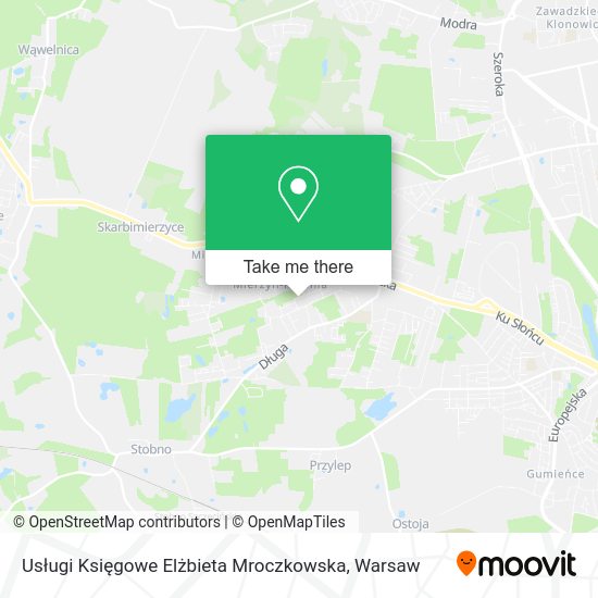 Usługi Księgowe Elżbieta Mroczkowska map