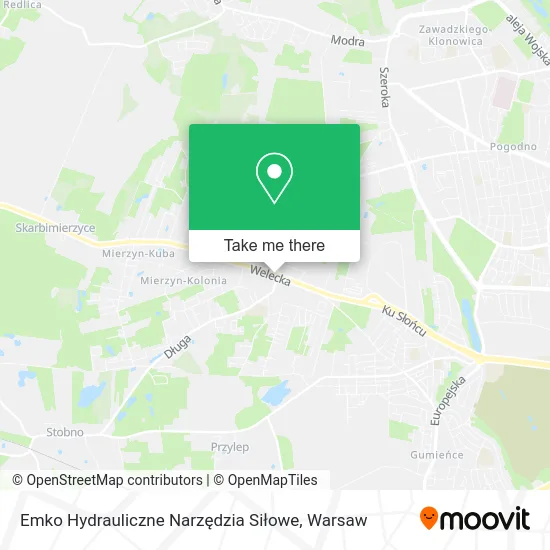 Emko Hydrauliczne Narzędzia Siłowe map