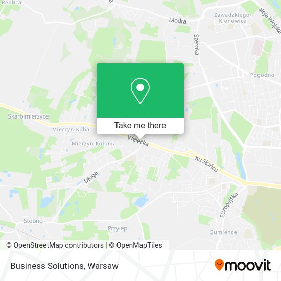 Business Solutions map