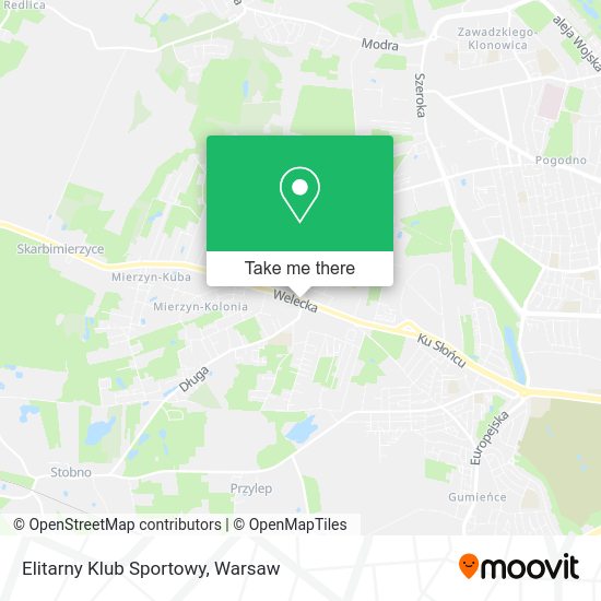 Elitarny Klub Sportowy map