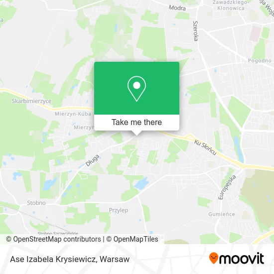 Ase Izabela Krysiewicz map