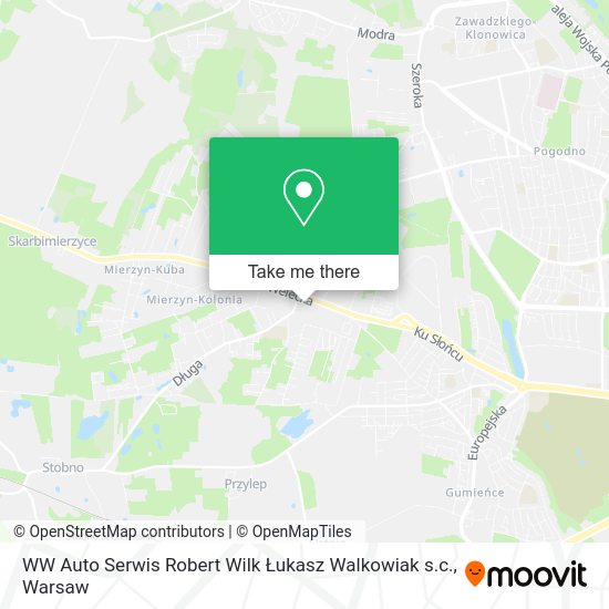 WW Auto Serwis Robert Wilk Łukasz Walkowiak s.c. map