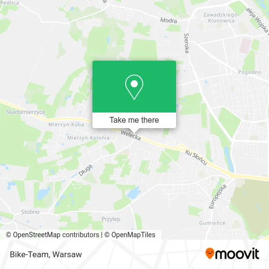 Bike-Team map