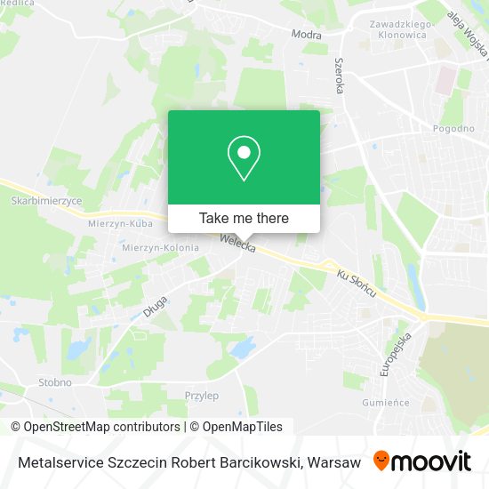 Metalservice Szczecin Robert Barcikowski map