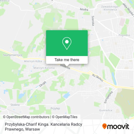 Przybylska-Charif Kinga. Kancelaria Radcy Prawnego map