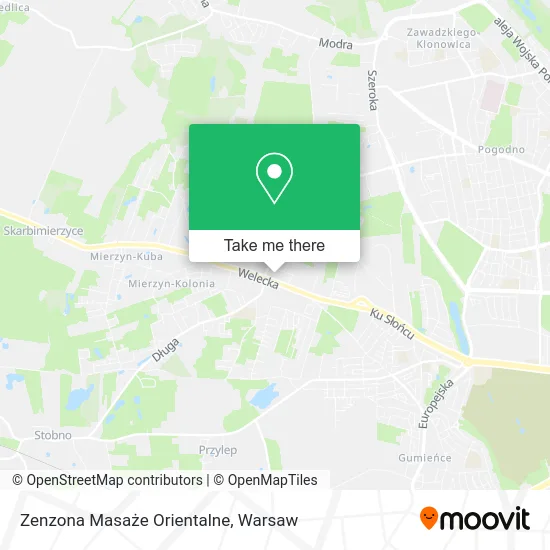 Zenzona Masaże Orientalne map