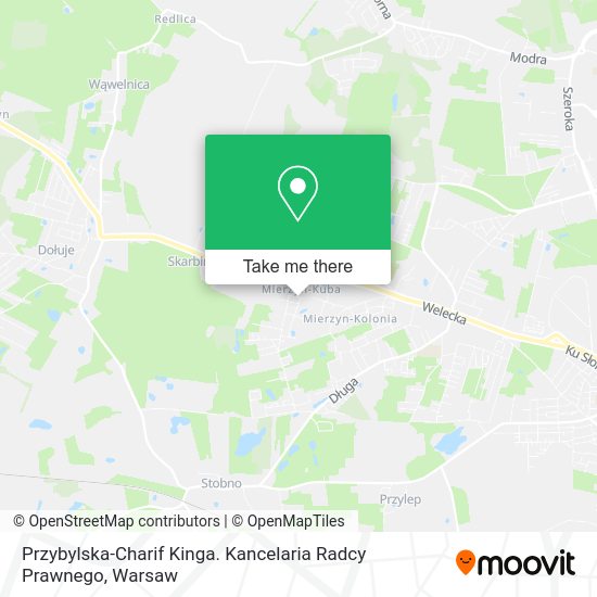 Przybylska-Charif Kinga. Kancelaria Radcy Prawnego map