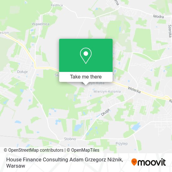 House Finance Consulting Adam Grzegorz Niżnik map