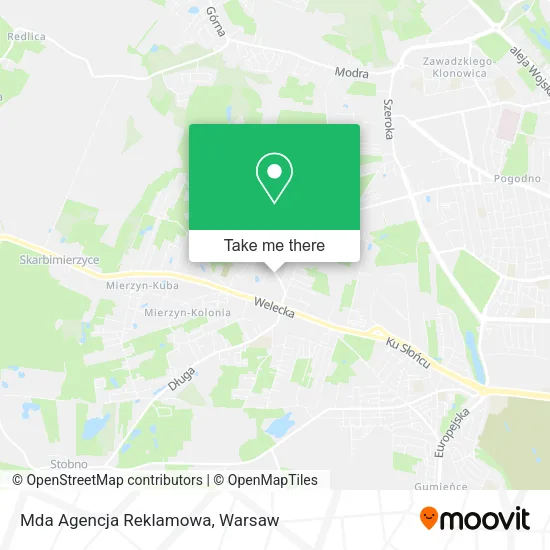 Mda Agencja Reklamowa map