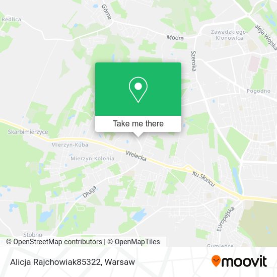 Alicja Rajchowiak85322 map