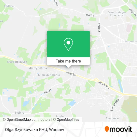 Olga Szynkowska FHU map