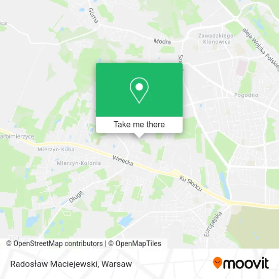 Radosław Maciejewski map