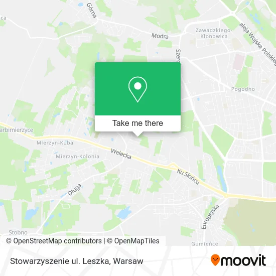 Stowarzyszenie ul. Leszka map