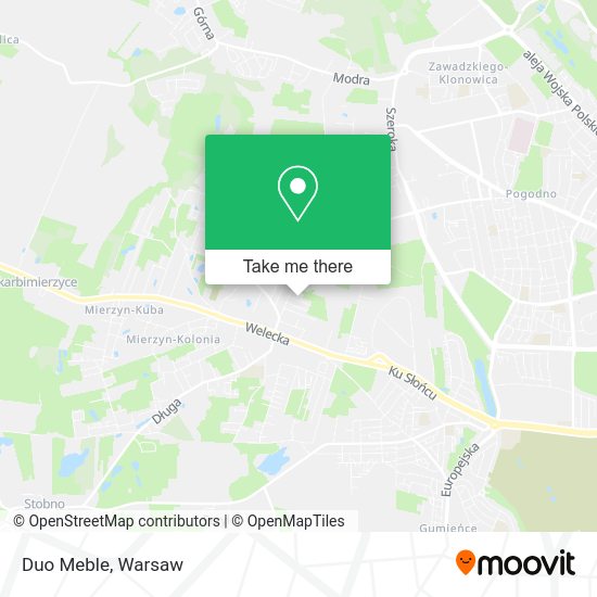 Duo Meble map