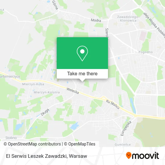 Карта El Serwis Leszek Zawadzki