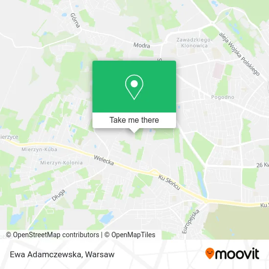 Ewa Adamczewska map