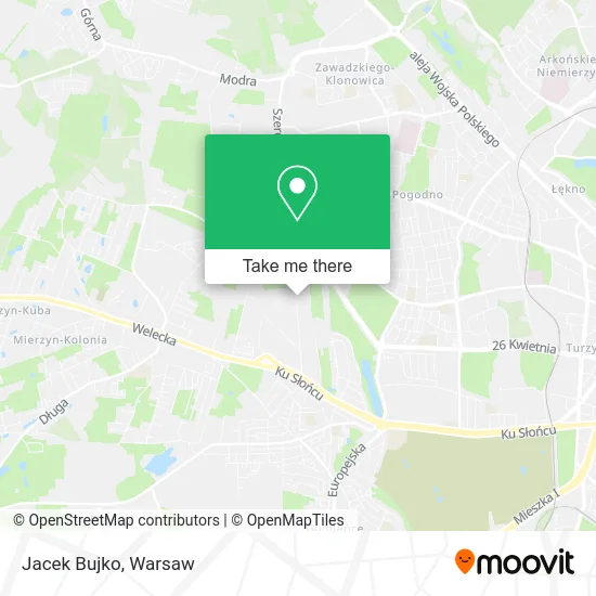 Карта Jacek Bujko