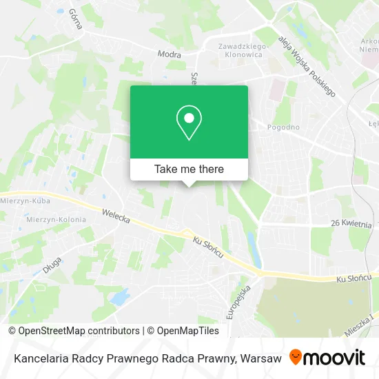 Карта Kancelaria Radcy Prawnego Radca Prawny