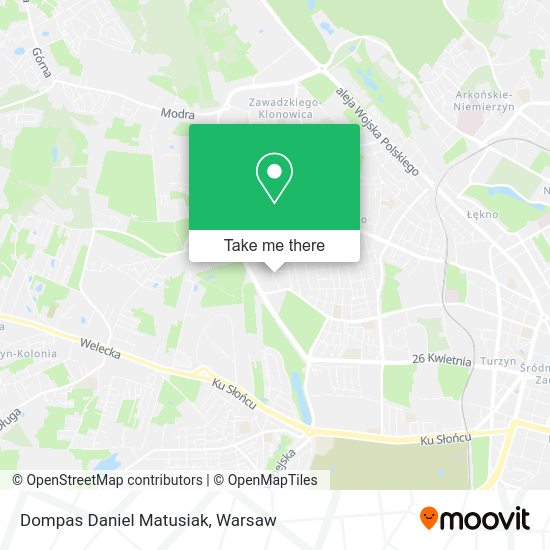 Dompas Daniel Matusiak map