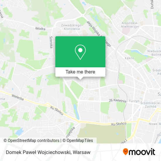 Domek Paweł Wojciechowski map