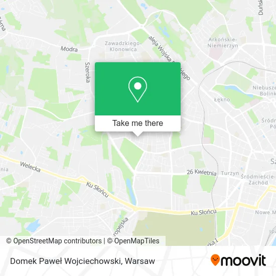 Domek Paweł Wojciechowski map