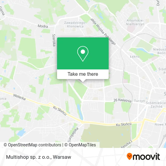 Карта Multishop sp. z o.o.