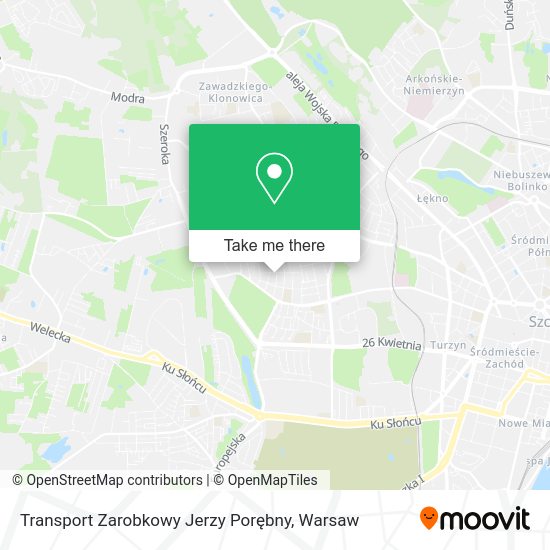 Transport Zarobkowy Jerzy Porębny map