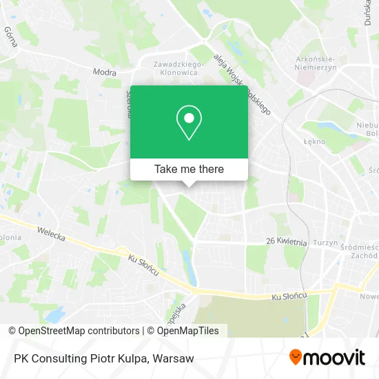 Карта PK Consulting Piotr Kulpa