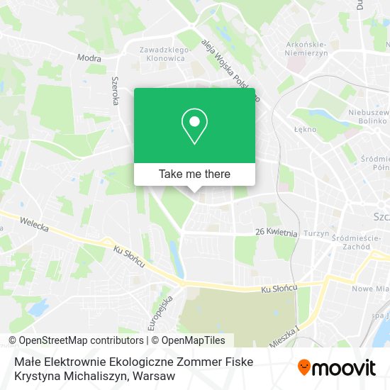 Małe Elektrownie Ekologiczne Zommer Fiske Krystyna Michaliszyn map