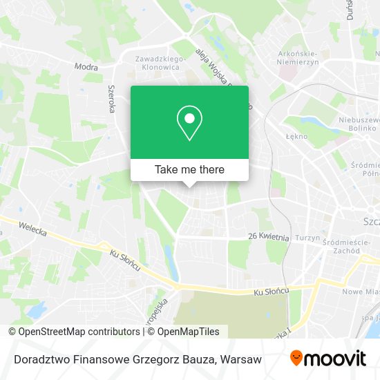 Doradztwo Finansowe Grzegorz Bauza map