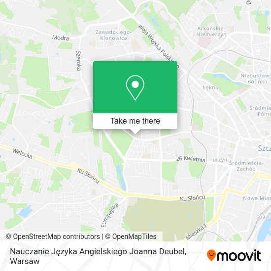 Nauczanie Języka Angielskiego Joanna Deubel map