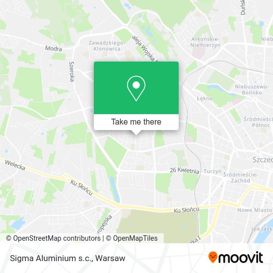 Sigma Aluminium s.c. map