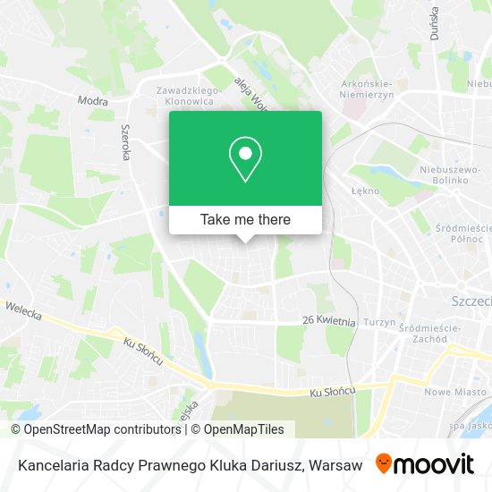 Kancelaria Radcy Prawnego Kluka Dariusz map