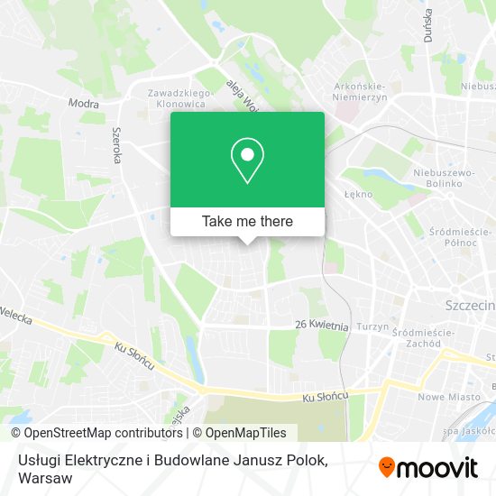 Usługi Elektryczne i Budowlane Janusz Polok map