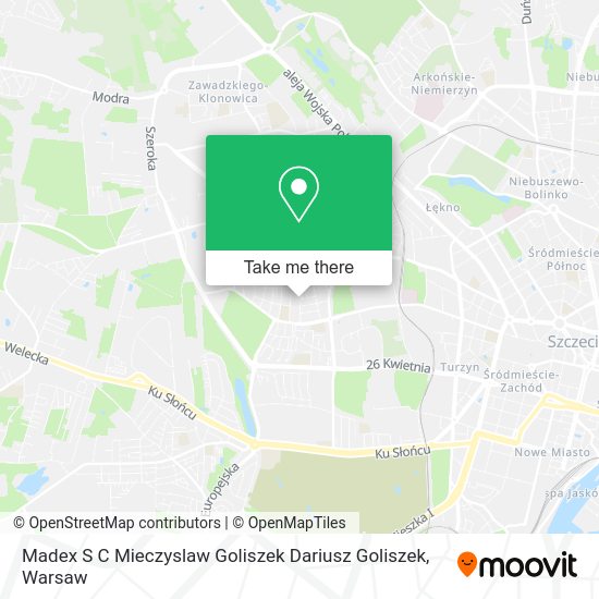 Madex S C Mieczyslaw Goliszek Dariusz Goliszek map