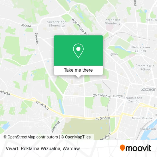 Карта Vivart. Reklama Wizualna