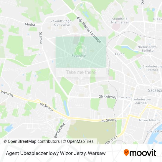 Agent Ubezpieczeniowy Wizor Jerzy map