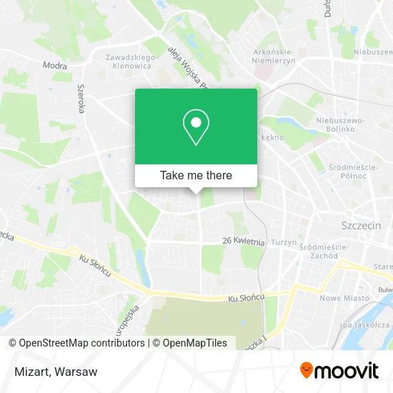 Mizart map