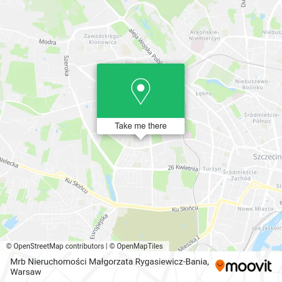 Mrb Nieruchomości Małgorzata Rygasiewicz-Bania map
