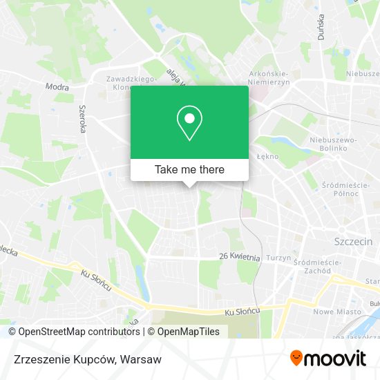 Карта Zrzeszenie Kupców