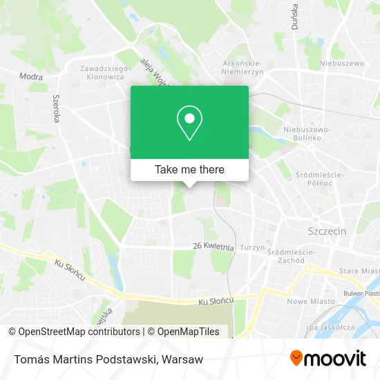 Карта Tomás Martins Podstawski