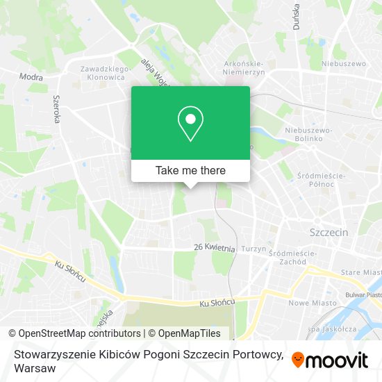 Карта Stowarzyszenie Kibiców Pogoni Szczecin Portowcy