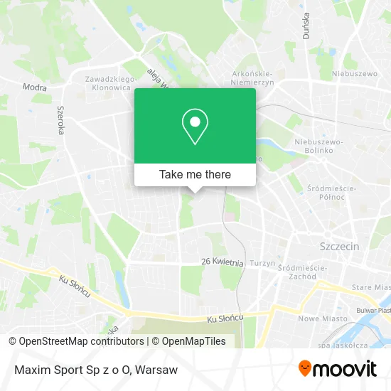 Карта Maxim Sport Sp z o O