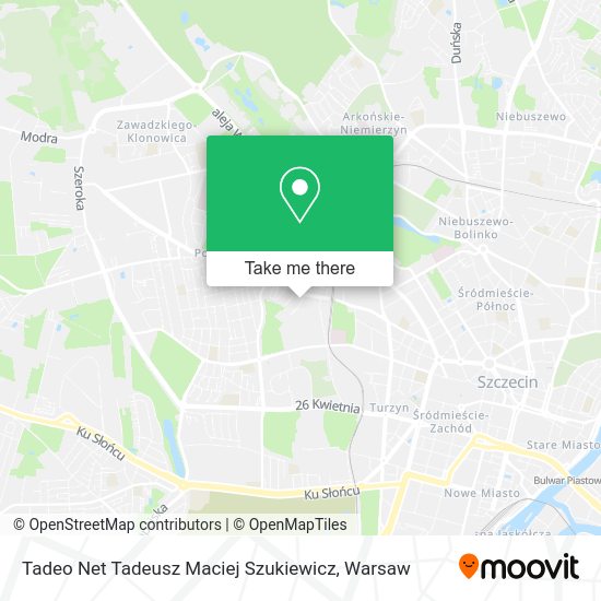 Tadeo Net Tadeusz Maciej Szukiewicz map