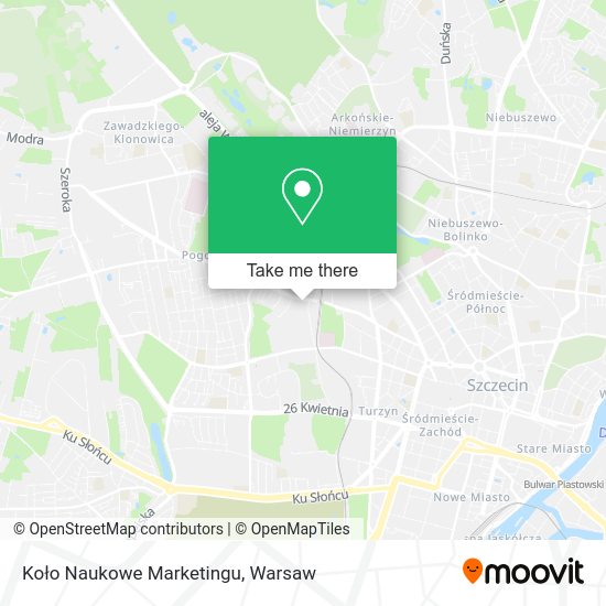 Koło Naukowe Marketingu map