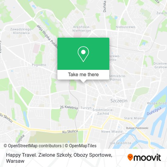 Happy Travel. Zielone Szkoły, Obozy Sportowe map