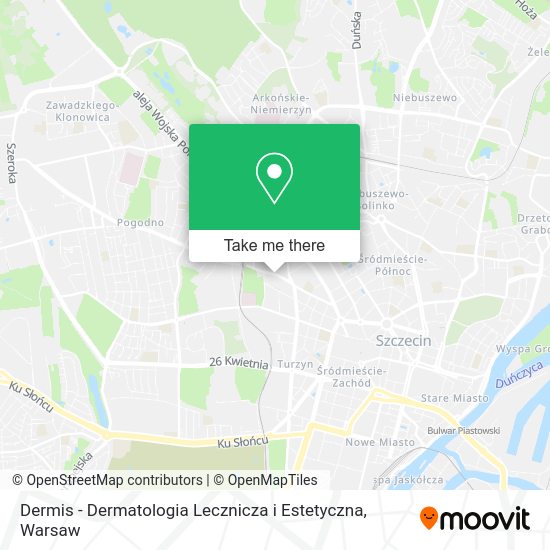 Dermis - Dermatologia Lecznicza i Estetyczna map